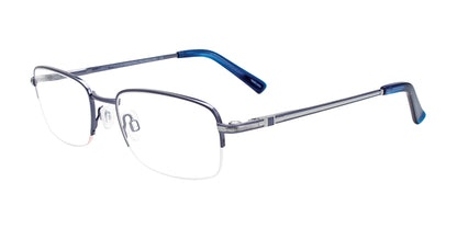 Cargo C5501 Eyeglasses with Clip-on Sunglasses Matt Dark Blue