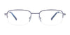 Cargo C5501 Eyeglasses with Clip-on Sunglasses | Size 52 / Matt Black