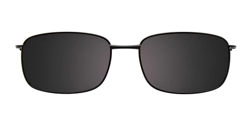 Cargo C5501 Eyeglasses with Clip-on Sunglasses / Size 52 / Matt Black