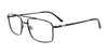 Cargo C5503 Eyeglasses with Clip-on Sunglasses | Size 56 / Matt Black