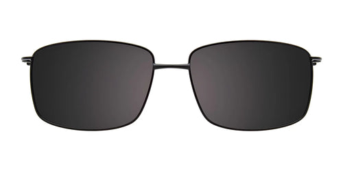 Cargo C5503 Eyeglasses with Clip-on Sunglasses / Size 56 / Matt Dark Grey