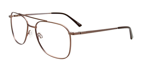 Cargo C5504 Eyeglasses with Clip-on Sunglasses Matt Light Brown