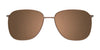 Cargo C5504 Eyeglasses with Clip-on Sunglasses | Size 57 / Matt Black