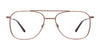 Cargo C5504 Eyeglasses with Clip-on Sunglasses | Size 57 / Matt Black