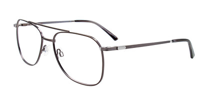 Cargo C5504 Eyeglasses with Clip-on Sunglasses Matt Dark Grey
