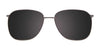 Cargo C5504 Eyeglasses with Clip-on Sunglasses | Size 57 / Clip Only (Color №020)