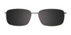 Cargo C5505 Eyeglasses with Clip-on Sunglasses | Size 58 / Matt Black