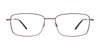 Cargo C5505 Eyeglasses with Clip-on Sunglasses | Size 58 / Matt Black