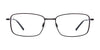 Cargo C5505 Eyeglasses with Clip-on Sunglasses | Size 58 / Matt Black