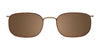 Cargo C5506 Eyeglasses with Clip-on Sunglasses | Size 52 / Dark Blue