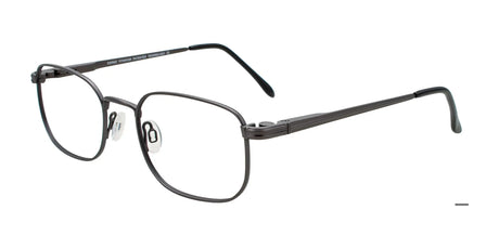 Cargo C5506 Eyeglasses with Clip-on Sunglasses Dark Steel