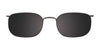 Cargo C5506 Eyeglasses with Clip-on Sunglasses | Size 52 / Dark Blue
