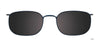 Cargo C5506 Eyeglasses with Clip-on Sunglasses | Size 52 / Dark Blue