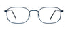 Cargo C5506 Eyeglasses with Clip-on Sunglasses | Size 52 / Dark Blue