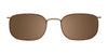 Cargo C5506 Eyeglasses with Clip-on Sunglasses | Size 52 / Clip Only (Color №010)