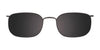 Cargo C5506 Eyeglasses with Clip-on Sunglasses | Size 52 / Clip Only (Color №020)