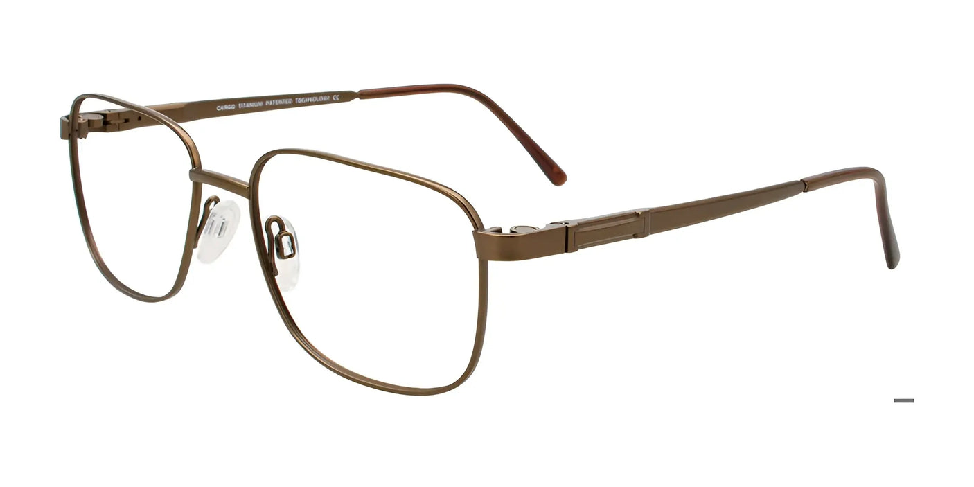 Cargo C5507 Eyeglasses with Clip-on Sunglasses Brown