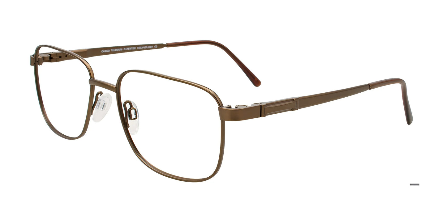 Cargo C5507 Eyeglasses with Clip-on Sunglasses Brown