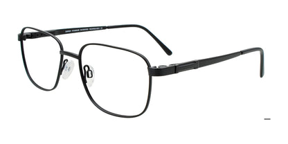 Cargo C5507 Eyeglasses with Clip-on Sunglasses Black