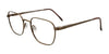 Cargo C5508 Eyeglasses with Clip-on Sunglasses | Size 51 / Brown