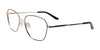 Cargo C5509 Eyeglasses with Clip-on Sunglasses | Size 53 / Black & Gold