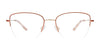 Cargo C5511 Eyeglasses with Clip-on Sunglasses | Size 51 / Steel