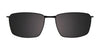 Cargo C5512 Eyeglasses with Clip-on Sunglasses | Size 53 / Clip Only (Color №090)