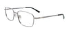 Cargo C5514 Eyeglasses with Clip-on Sunglasses | Size 55 / Steel