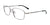 Cargo C5514 Eyeglasses with Clip-on Sunglasses | Size 55 / Steel