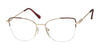 Casino Eyewear A135 Eyeglasses | Size 52 / Red