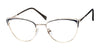 Casino Eyewear A136 Eyeglasses | Size 51 / Smoke