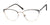 Casino Eyewear A136 Eyeglasses | Size 51 / Smoke
