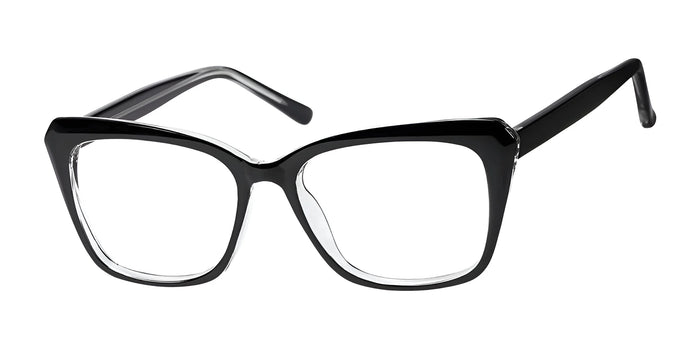 Casino Eyewear BIANCA Eyeglasses | Size 52 / Black / Crystal