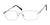 Casino Eyewear CB1109 Eyeglasses | Size 55 / Silver