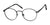 Casino Eyewear CB1123 Eyeglasses | Size 49 / Black
