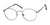 Casino Eyewear CB1123 Eyeglasses | Size 49 / Shiny Grey