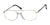 Casino Eyewear CB1125 Eyeglasses | Size 55 / Matte Gold