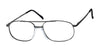 Casino Eyewear CB1125 Eyeglasses | Size 55 / Matte Pewter
