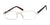 Casino Eyewear CB1128 Eyeglasses | Size 55 / Gold