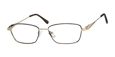 Casino Eyewear CB1129 Eyeglasses Gold Tea