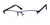 Casino Eyewear CB1136 Eyeglasses | Size 55 / Matte Navy
