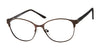 Casino Eyewear CB1137 Eyeglasses | Size 52 / Chocolate