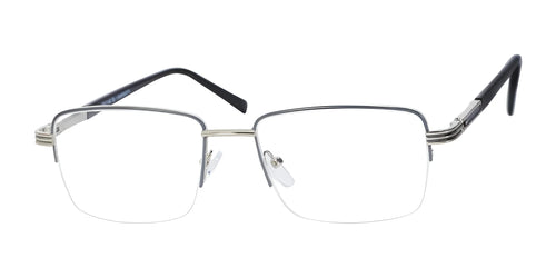 Casino Eyewear CB1148 Eyeglasses / Size 52 / Black/Silver