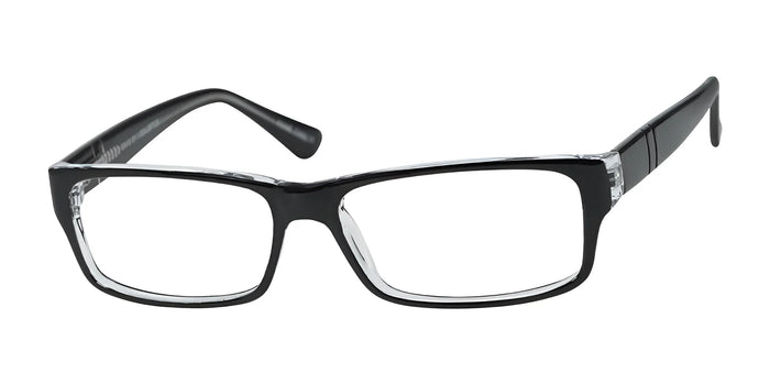 Casino Eyewear DAVID Eyeglasses | Size 57 / Black / Crystal