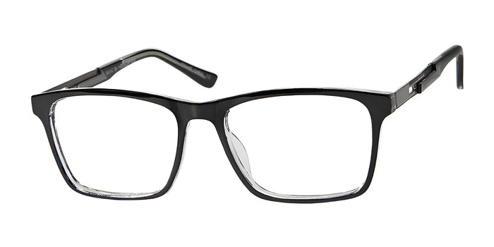 Casino Eyewear ISAAC Eyeglasses | Size 54 / Black / Crystal