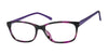 Casino Eyewear LEXI Eyeglasses | Size 53 / Berry Demi
