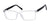 Casino Eyewear LORENZO Eyeglasses | Size 57 / Matte Crystal