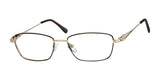 Casino Eyewear CB1129 Eyeglasses Gold Tea
