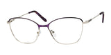 Casino Eyewear CB1142 Eyeglasses Plum / Silver