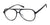 Casino Eyewear GUS Eyeglasses | Size 55 / Black/Crystal
